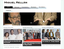 Tablet Screenshot of miguelrellan.com